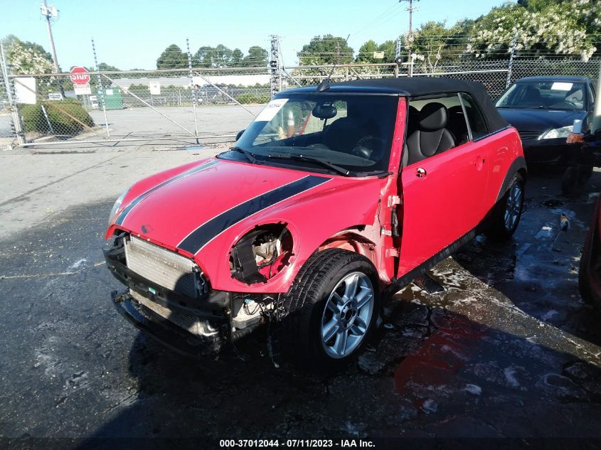 2013 MINI CONVERTIBLE COOPER WMWZN3C58DT568225