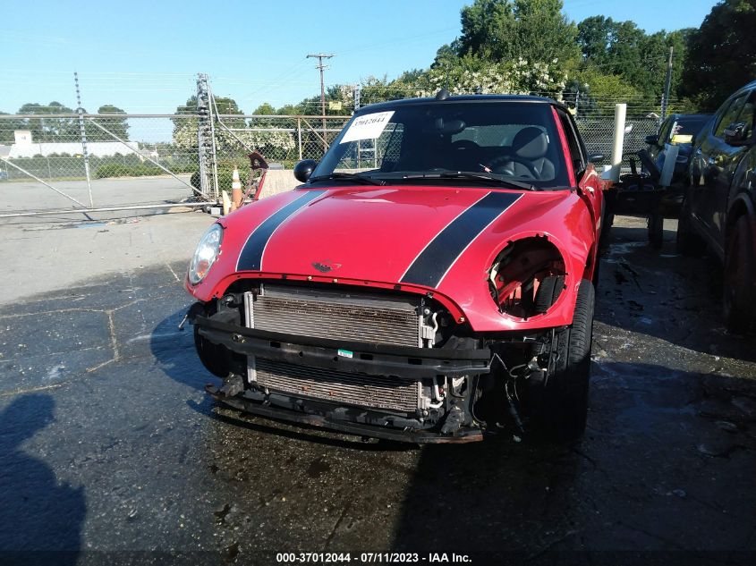 2013 MINI CONVERTIBLE COOPER WMWZN3C58DT568225