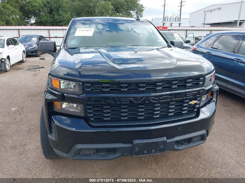 2020 CHEVROLET SILVERADO 1500 CUSTOM - 3GCPYBEK0LG197247