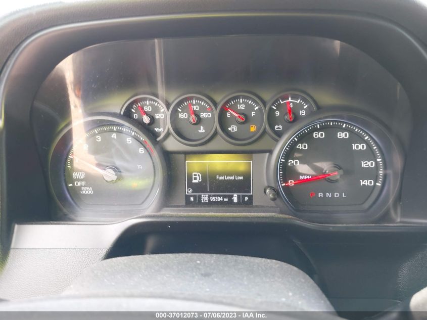 2020 CHEVROLET SILVERADO 1500 CUSTOM - 3GCPYBEK0LG197247