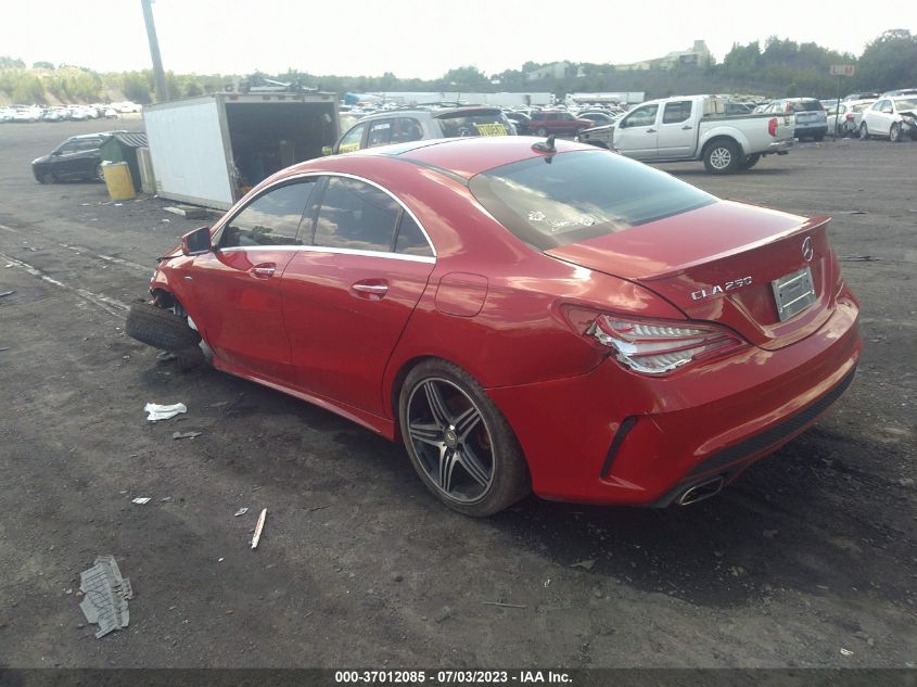 2016 MERCEDES-BENZ CLA CLA 250 - WDDSJ4EB7GN389519