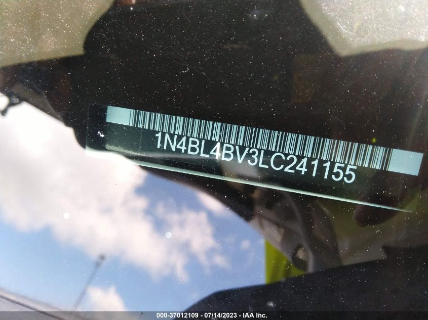 2020 NISSAN ALTIMA S - 1N4BL4BV3LC241155