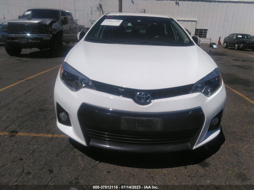 2016 TOYOTA COROLLA L/LE/S/S PLUS/LE PLUS - 2T1BURHE6GC638920
