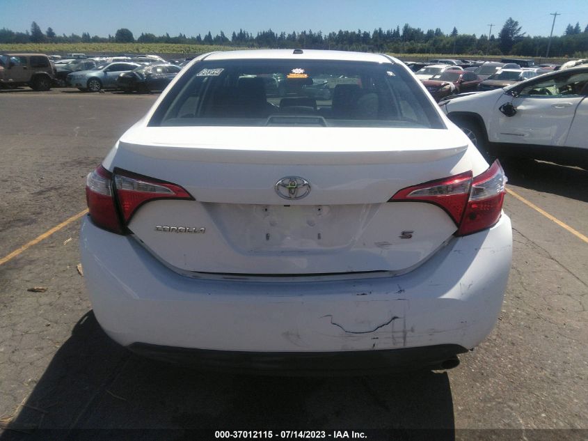 2016 TOYOTA COROLLA L/LE/S/S PLUS/LE PLUS - 2T1BURHE6GC638920
