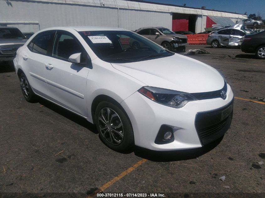 2016 TOYOTA COROLLA L/LE/S/S PLUS/LE PLUS - 2T1BURHE6GC638920