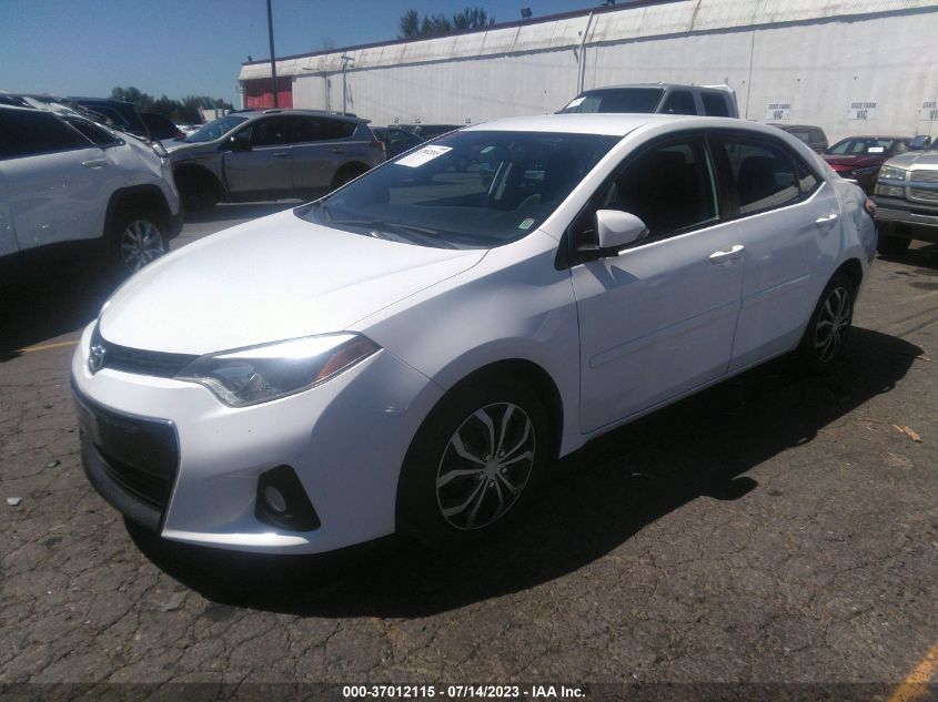 2016 TOYOTA COROLLA L/LE/S/S PLUS/LE PLUS - 2T1BURHE6GC638920