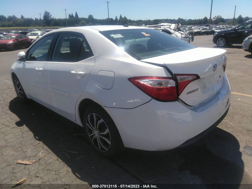 2016 TOYOTA COROLLA L/LE/S/S PLUS/LE PLUS - 2T1BURHE6GC638920