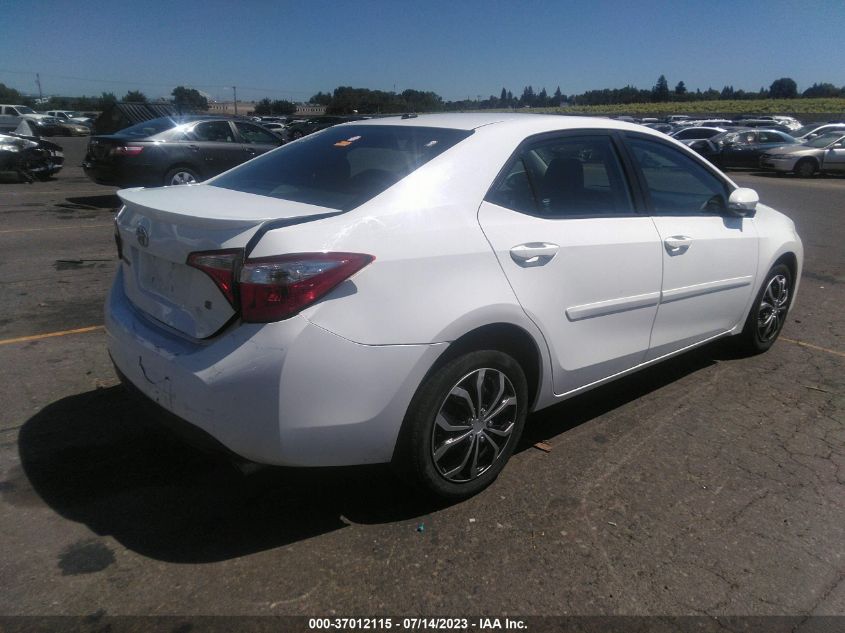 2016 TOYOTA COROLLA L/LE/S/S PLUS/LE PLUS - 2T1BURHE6GC638920