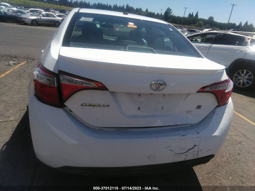 2016 TOYOTA COROLLA L/LE/S/S PLUS/LE PLUS - 2T1BURHE6GC638920