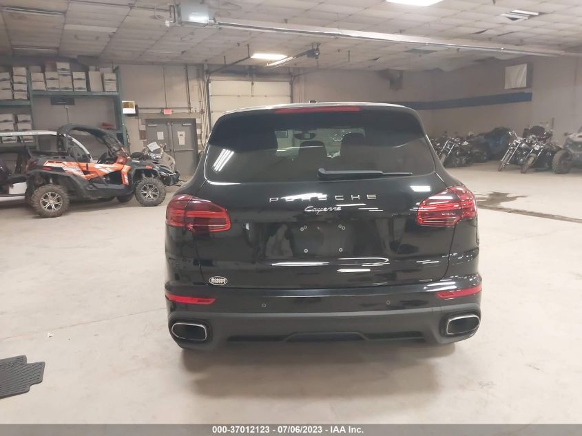 2017 PORSCHE CAYENNE - WP1AA2A24HKA82911