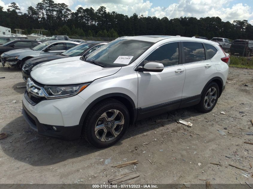 2019 HONDA CR-V EX-L - 5J6RW2H88KL010010