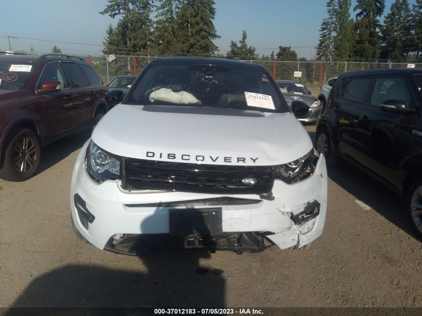 2018 LAND ROVER DISCOVERY SPORT HSE - SALCR2RX8JH777889