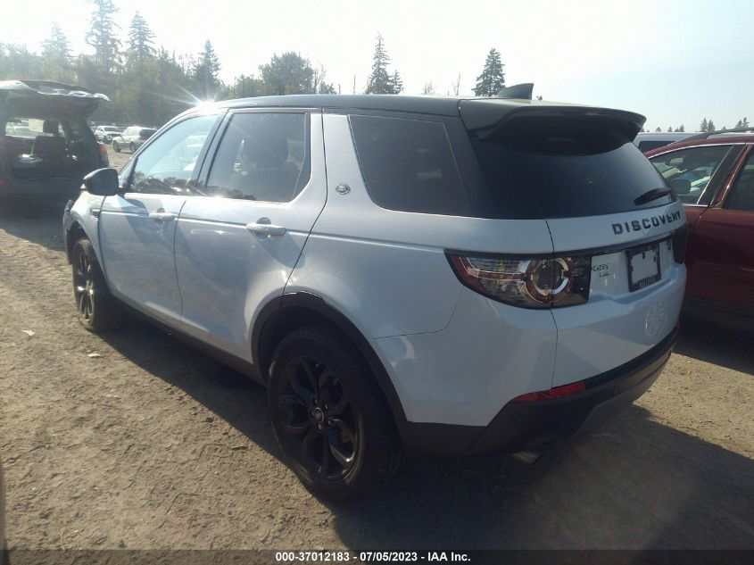 2018 LAND ROVER DISCOVERY SPORT HSE - SALCR2RX8JH777889