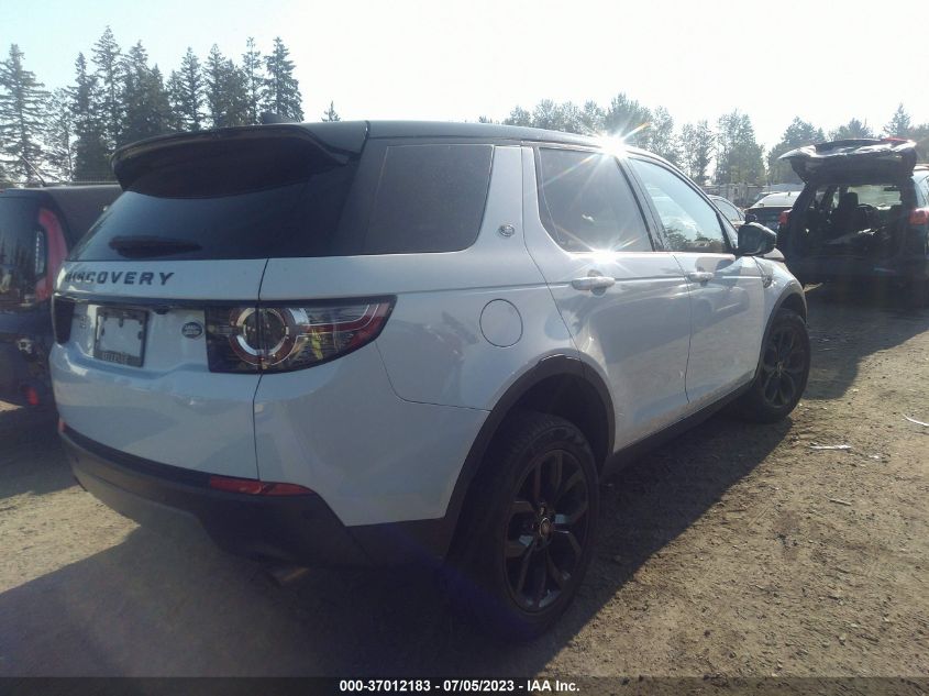 2018 LAND ROVER DISCOVERY SPORT HSE - SALCR2RX8JH777889