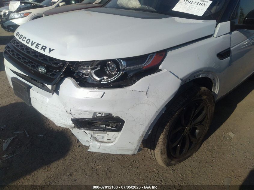 2018 LAND ROVER DISCOVERY SPORT HSE - SALCR2RX8JH777889