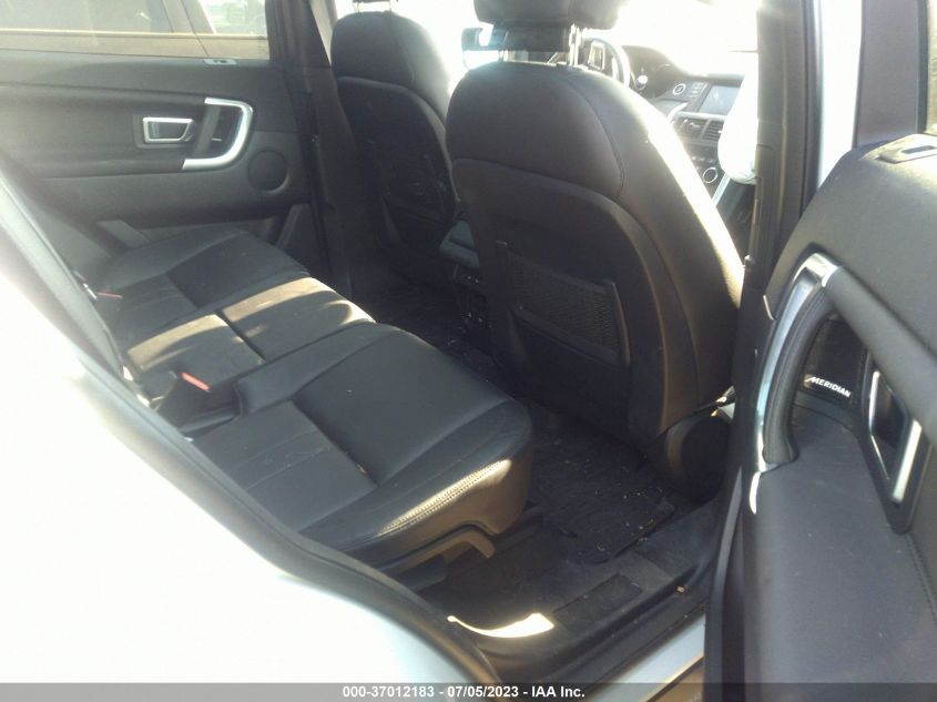2018 LAND ROVER DISCOVERY SPORT HSE - SALCR2RX8JH777889