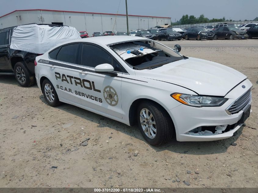 2017 FORD FUSION S - 3FA6P0G76HR229115