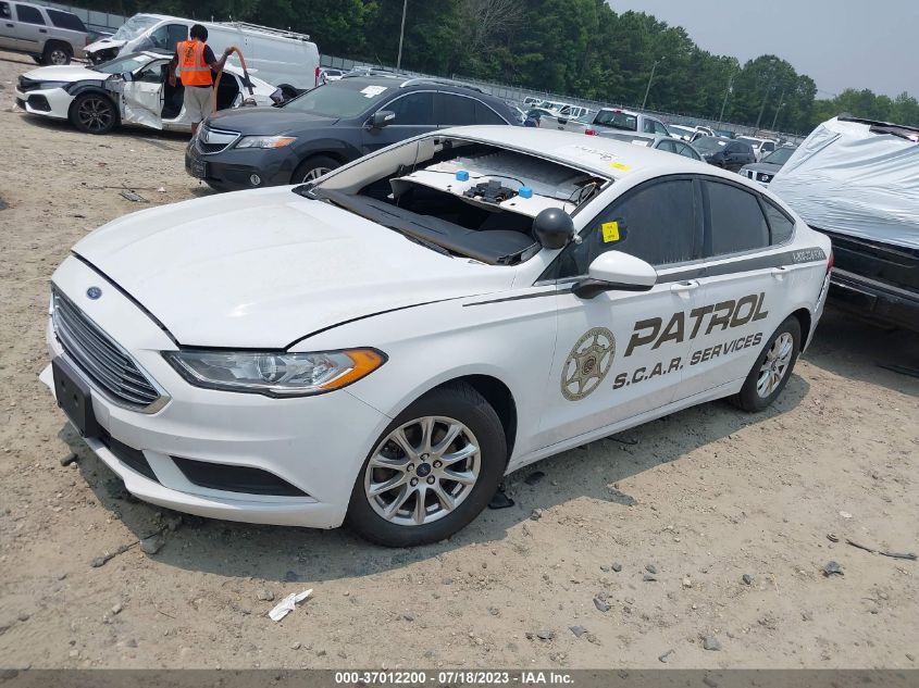 2017 FORD FUSION S - 3FA6P0G76HR229115