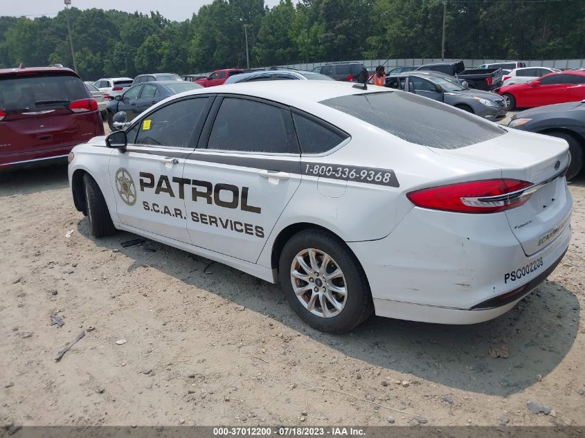 2017 FORD FUSION S - 3FA6P0G76HR229115