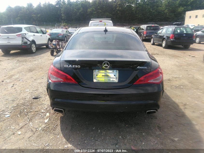 2016 MERCEDES-BENZ CLA CLA 250 - WDDSJ4GB0GN341552