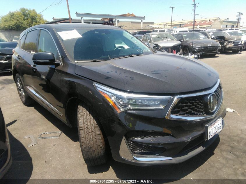 2021 ACURA RDX W/TECHNOLOGY PACKAGE - 5J8TC1H5XML010356