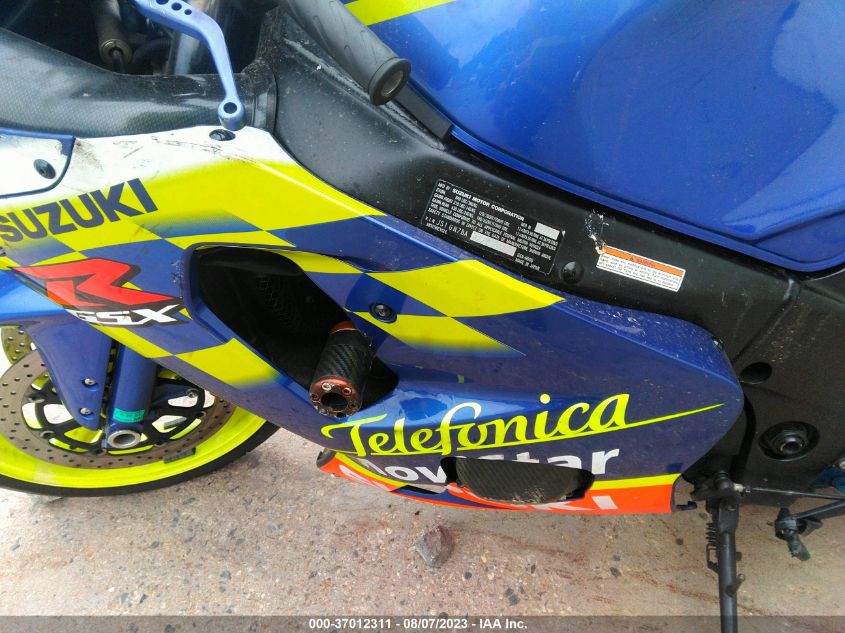 2002 SUZUKI GSX-R600 - JS1GN7BA822105367