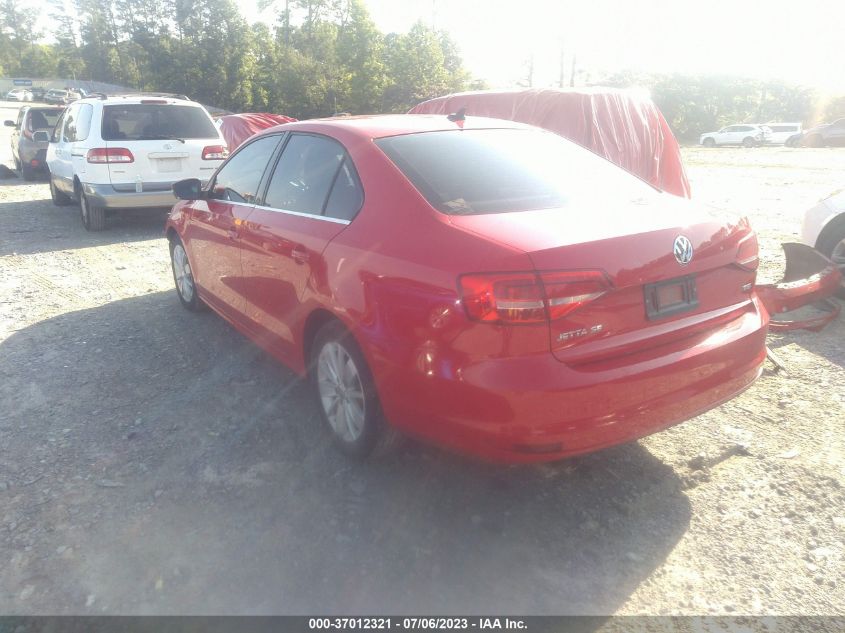 2015 VOLKSWAGEN JETTA SEDAN 1.8T SE W/CONNECTIVITY - 3VWD07AJ7FM357941