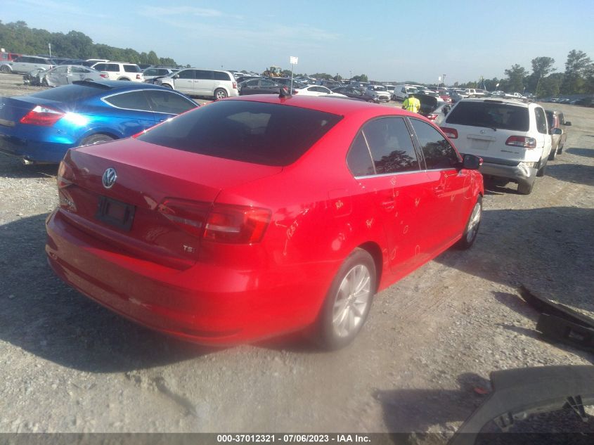 2015 VOLKSWAGEN JETTA SEDAN 1.8T SE W/CONNECTIVITY - 3VWD07AJ7FM357941