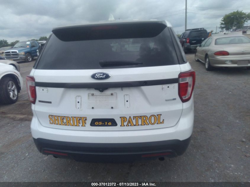2016 FORD UTILITY POLICE INTERCEPTOR 1FM5K8AR0GGC62237