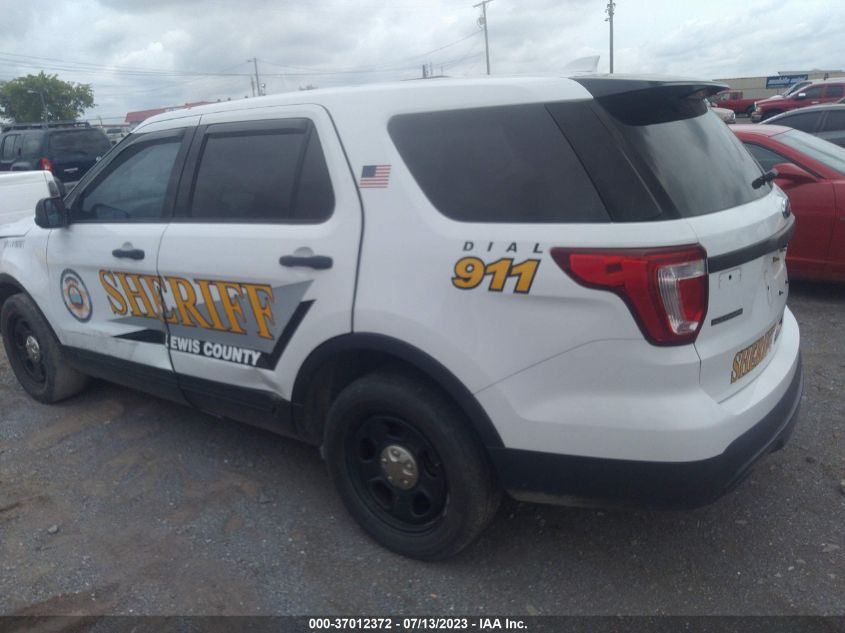 2016 FORD UTILITY POLICE INTERCEPTOR 1FM5K8AR0GGC62237