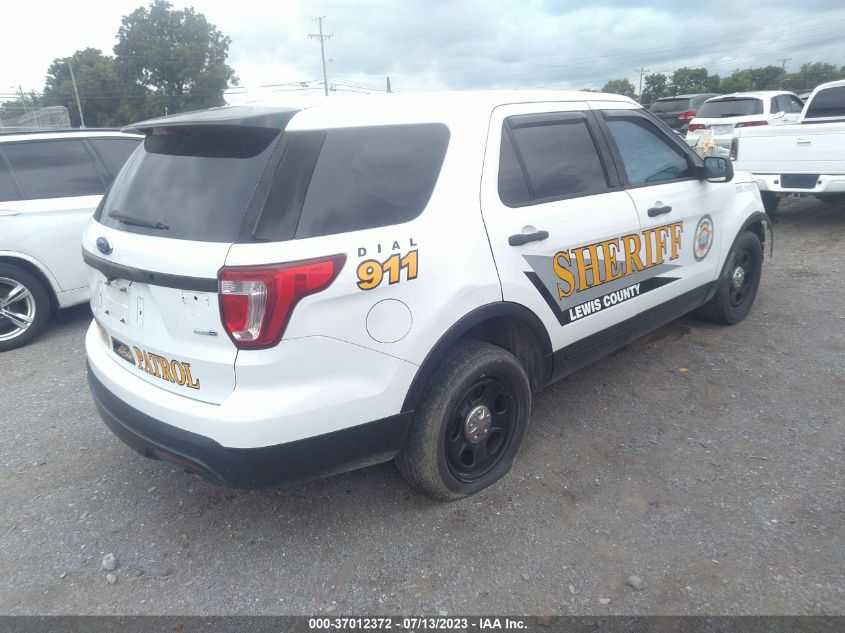 2016 FORD UTILITY POLICE INTERCEPTOR 1FM5K8AR0GGC62237