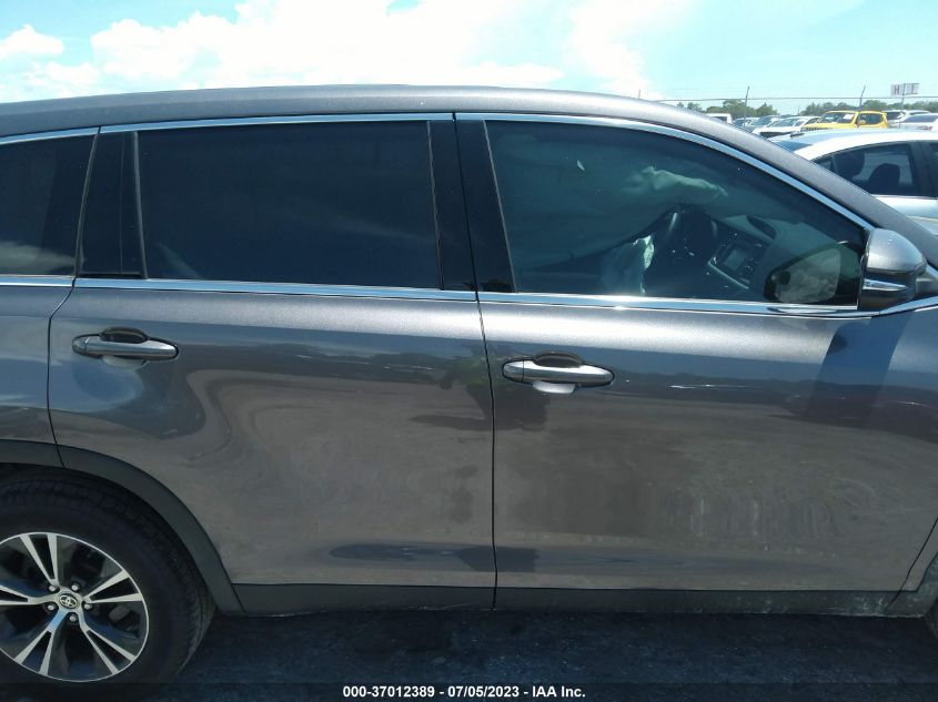 2019 TOYOTA HIGHLANDER LE - 5TDZARFH2KS060139
