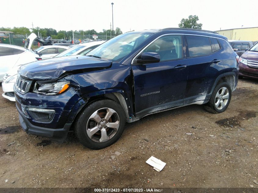 VIN 3C4NJDBB0JT131720 2018 JEEP COMPASS LATITUDE