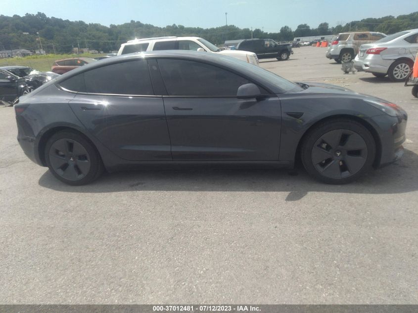 2022 TESLA MODEL 3 LONG RANGE - 5YJ3E1EB3NF180596