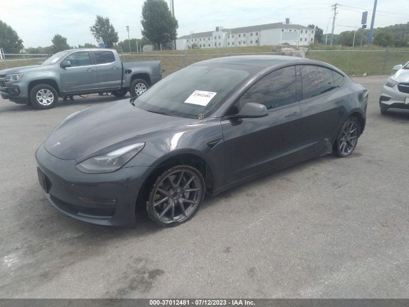 2022 TESLA MODEL 3 LONG RANGE - 5YJ3E1EB3NF180596