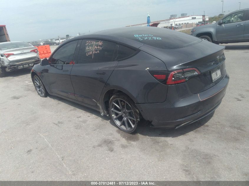 2022 TESLA MODEL 3 LONG RANGE - 5YJ3E1EB3NF180596