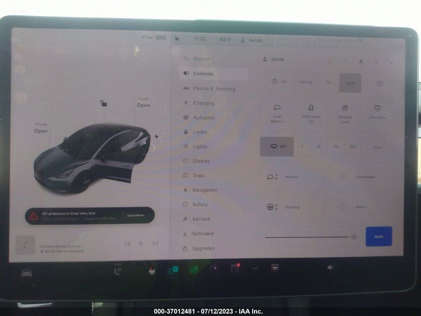 2022 TESLA MODEL 3 LONG RANGE - 5YJ3E1EB3NF180596