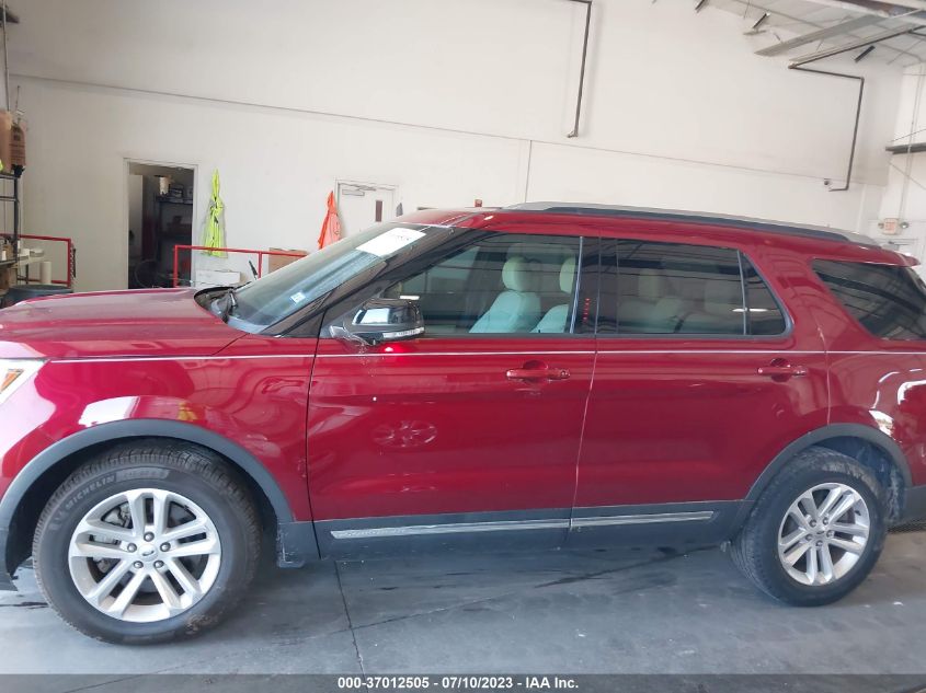 2017 FORD EXPLORER XLT - 1FM5K7D8XHGA58480