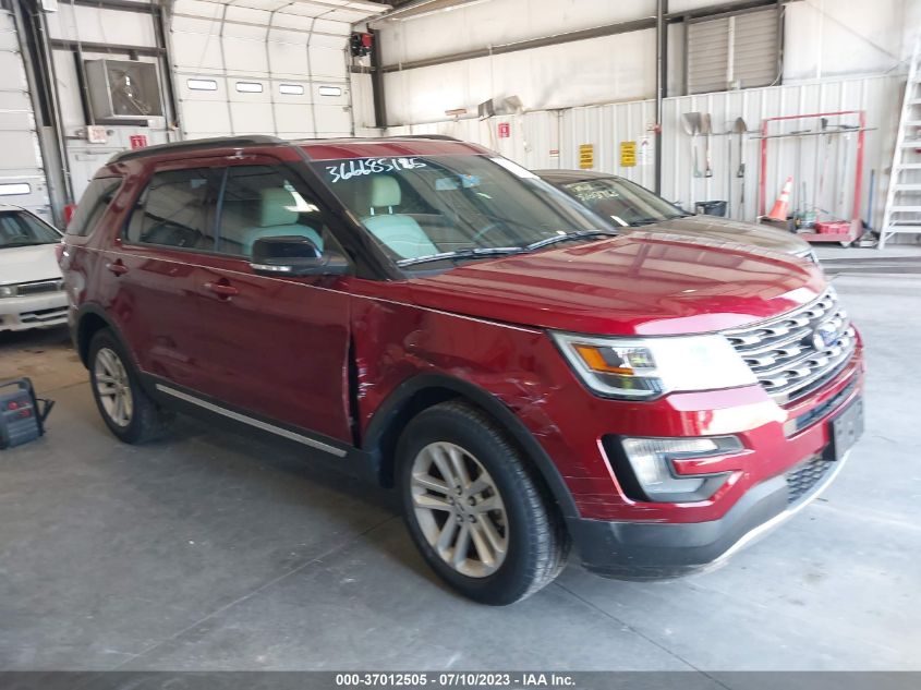 2017 FORD EXPLORER XLT - 1FM5K7D8XHGA58480