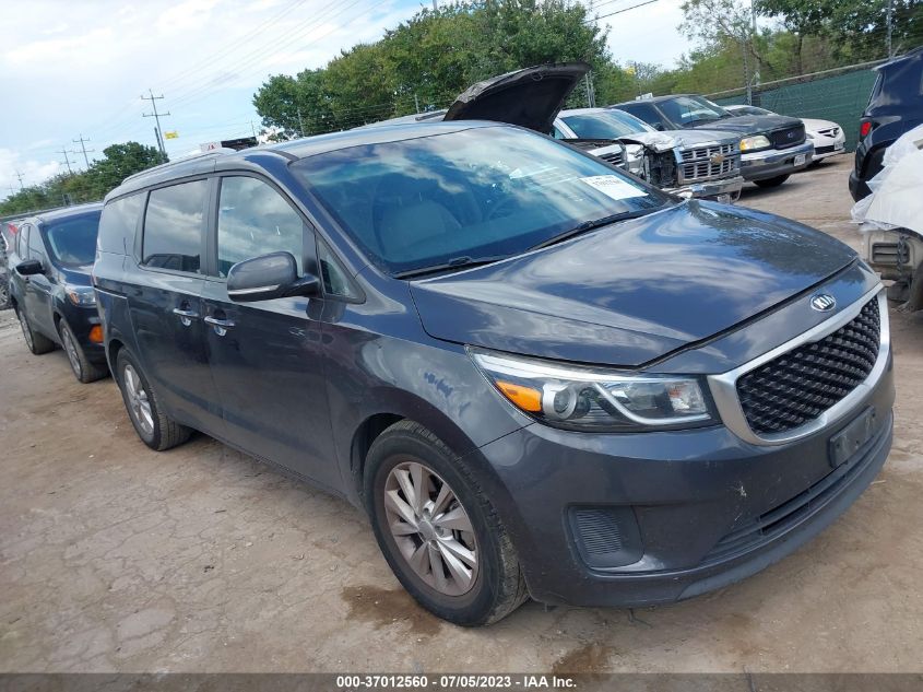 2015 KIA SEDONA LX - KNDMB5C15F6028945