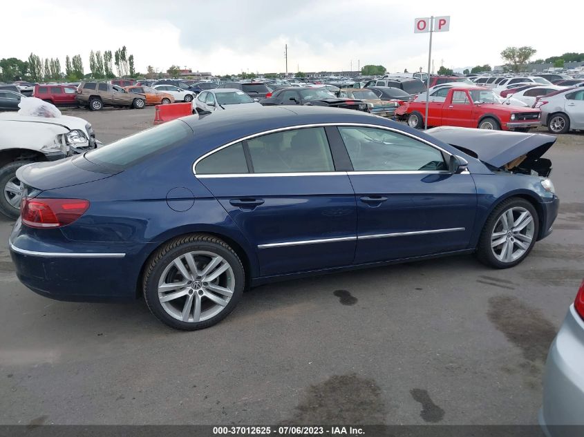 2013 VOLKSWAGEN CC LUXURY - WVWRP7AN7DE548429