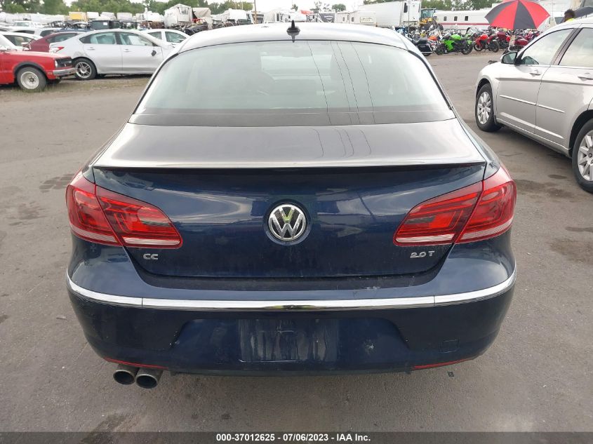 2013 VOLKSWAGEN CC LUXURY - WVWRP7AN7DE548429