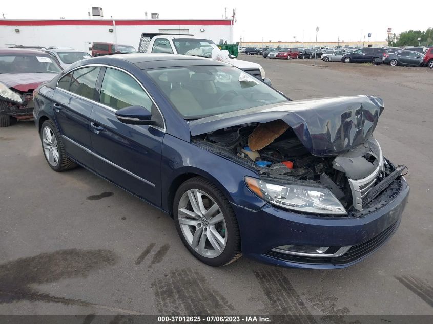 2013 VOLKSWAGEN CC LUXURY - WVWRP7AN7DE548429