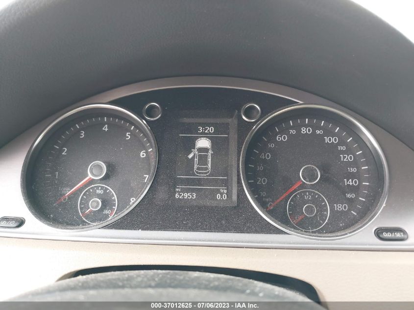 2013 VOLKSWAGEN CC LUXURY - WVWRP7AN7DE548429