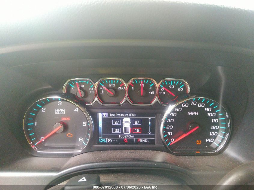2017 CHEVROLET SILVERADO 1500 LT - 1GCVKREC2HZ181195