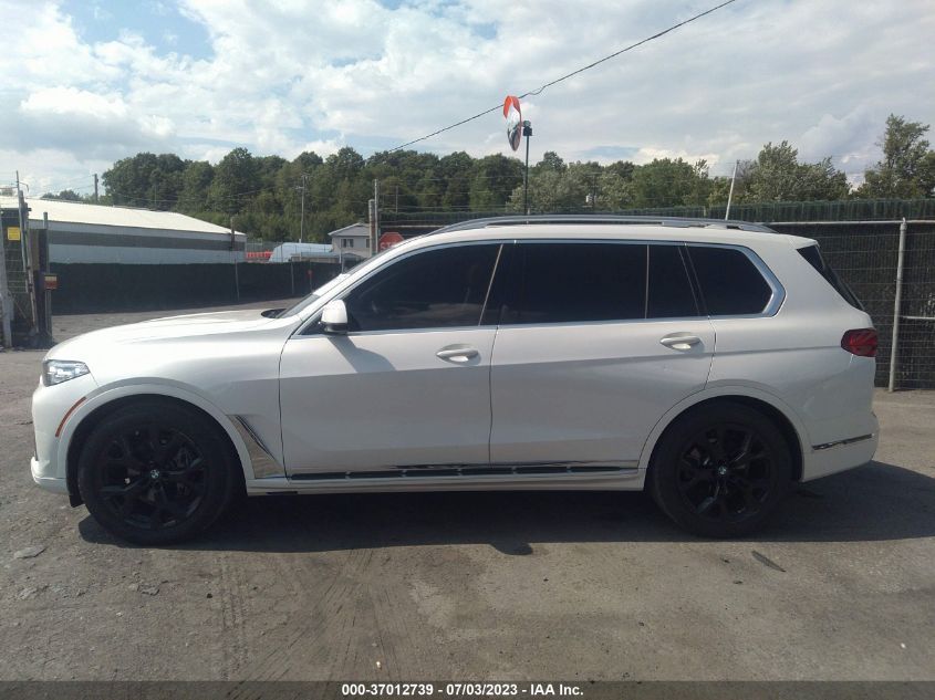2022 BMW X7 XDRIVE40I 5UXCW2C01N9M48140