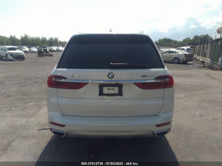 2022 BMW X7 XDRIVE40I 5UXCW2C01N9M48140