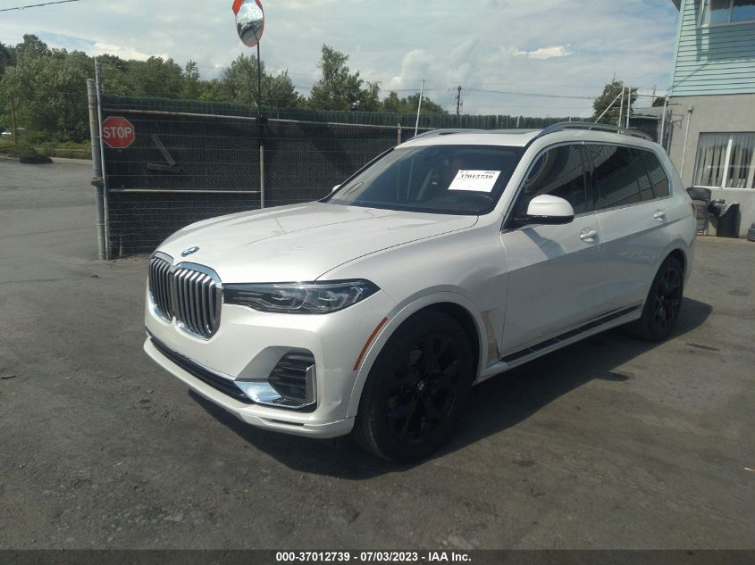 2022 BMW X7 XDRIVE40I 5UXCW2C01N9M48140