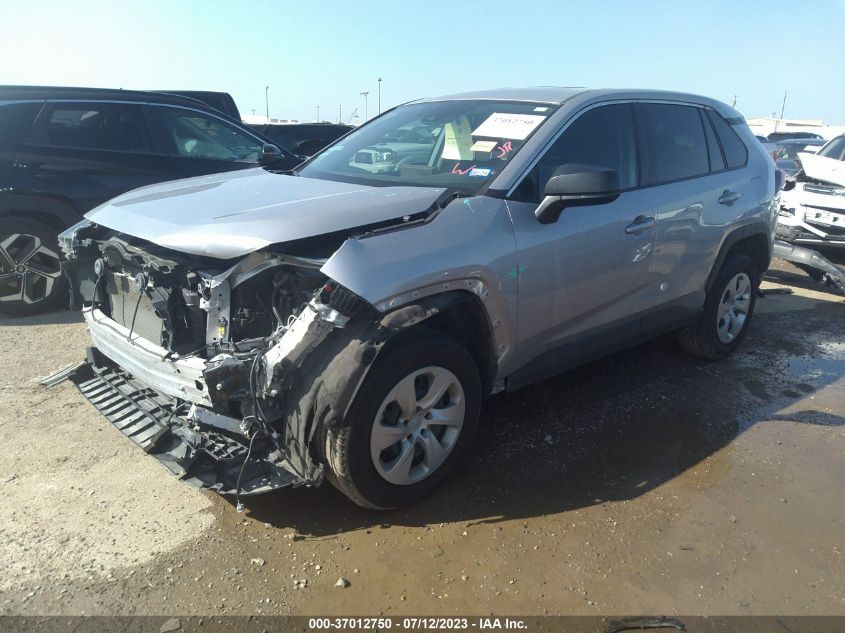 2022 TOYOTA RAV4 LE - 2T3H1RFV8NW221842