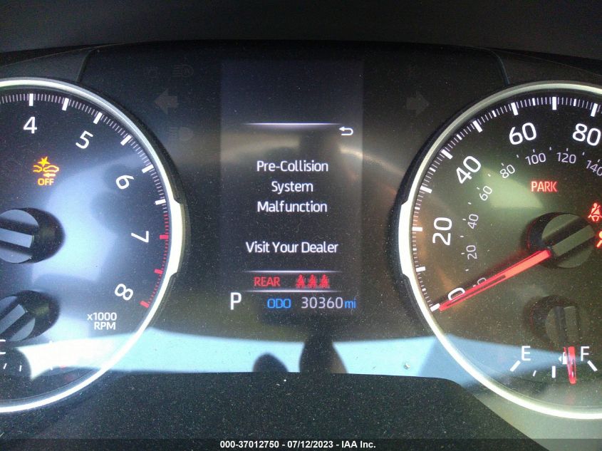 2022 TOYOTA RAV4 LE - 2T3H1RFV8NW221842